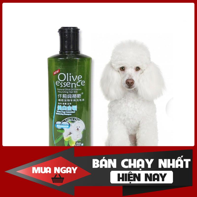 [❌GIÁ SỈ❌] Sữa tắm cho chó mèo lông trắng và sáng màu Olive Essence 0 ❤️
