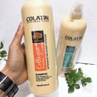 cặp dầu gội Colatin
