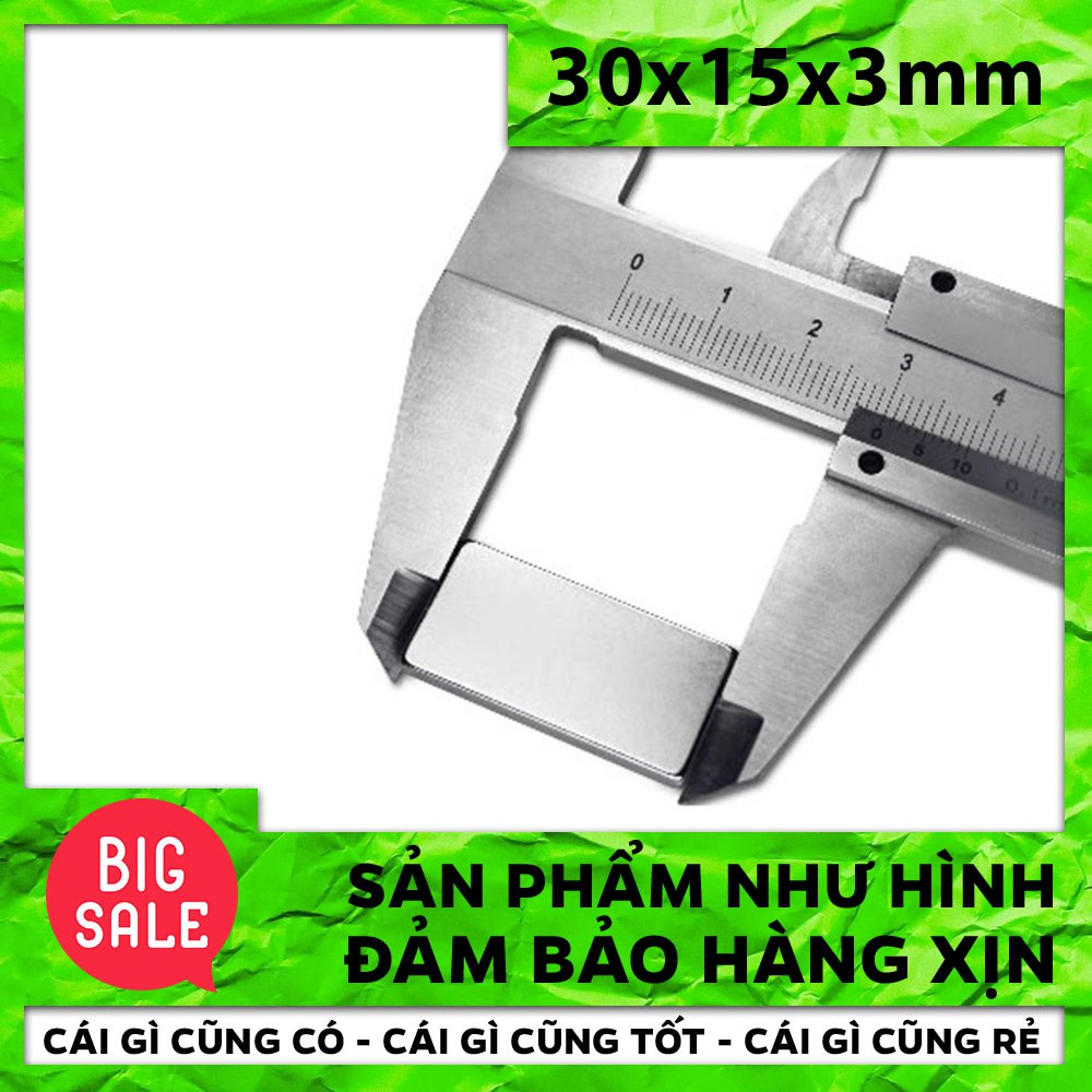 Đồ chơi đạo cụ ảo thuật cận cảnh thần kỳ: Nam châm F 30 x 15 x 3