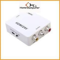 Bộ Chuyển Đổi HDMI ra AV Tặng Kèm dây nguồn xịn trị giá 50k. Bh 6 tháng - Home.mall