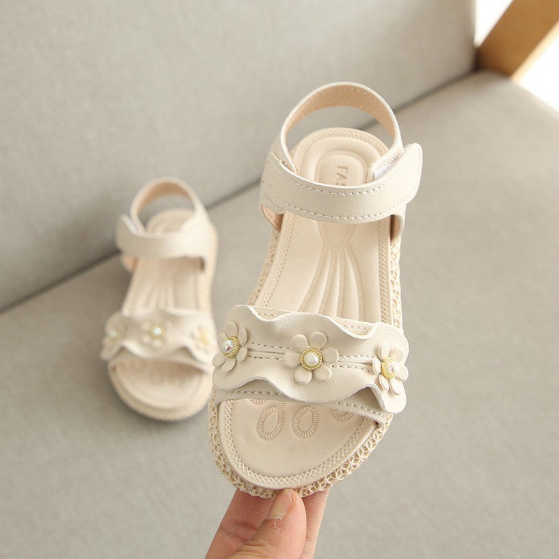 Giày sandal đế mềm thoáng khí cho bé gái