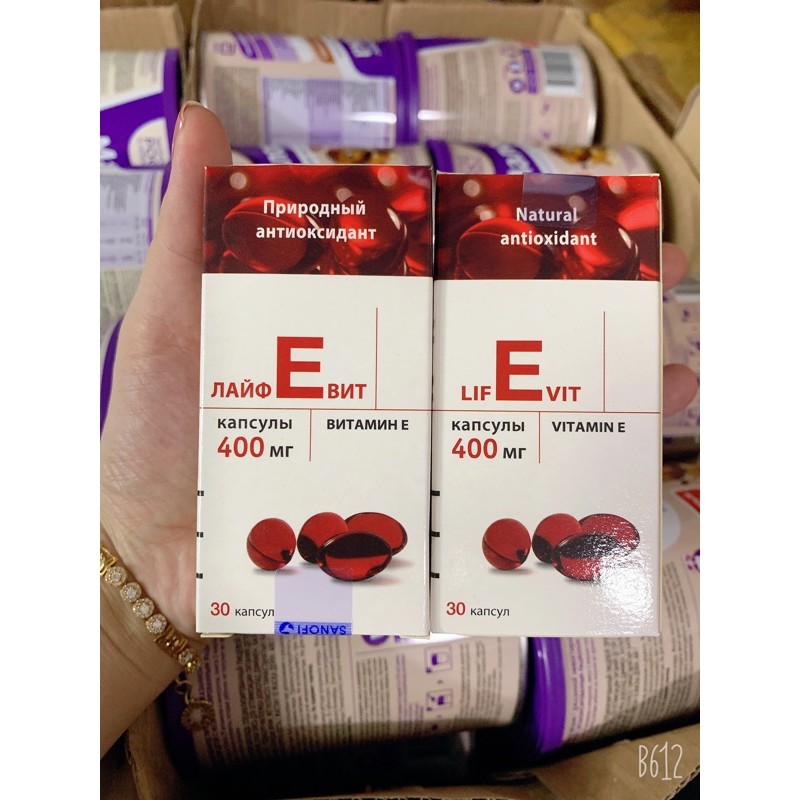 Viên uống Vitamin E đỏ 400mg Zentiva- hàng chuẩn Nga | BigBuy360 - bigbuy360.vn