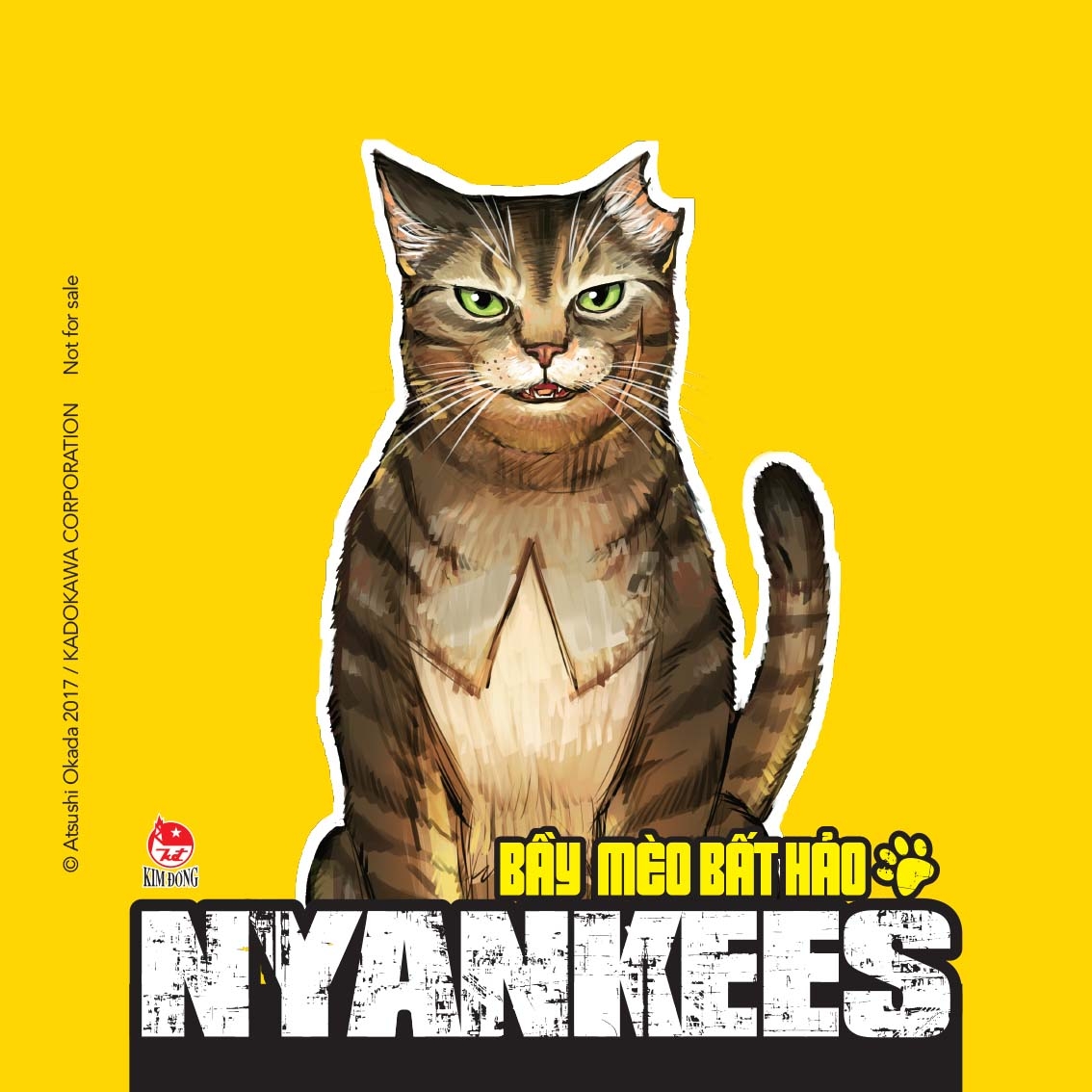 Sách Nyankees - Bầy Mèo Bất Hảo - Tập 1 - Tặng Kèm Lót Ly
