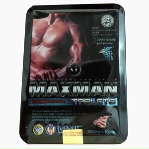 Maxman 10 Viên 3800mg - Tăng cường sinh lực phái mạnh