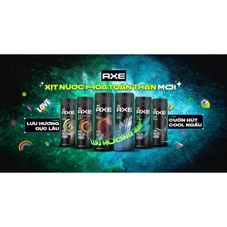 XỊT NƯỚC HOA TOÀN THÂN AXE  135ml
