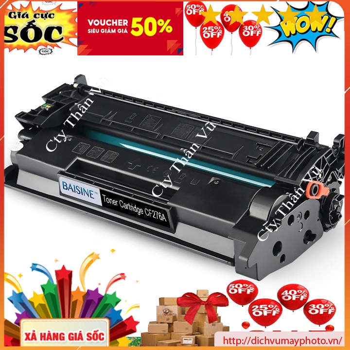 Hộp mực HP 76A (CF276A) dùng cho loại máy in HP LaserJet Pro M404n, 404d, 402dw, M428fdn, M428fdw,404dn kholinhkienmayin