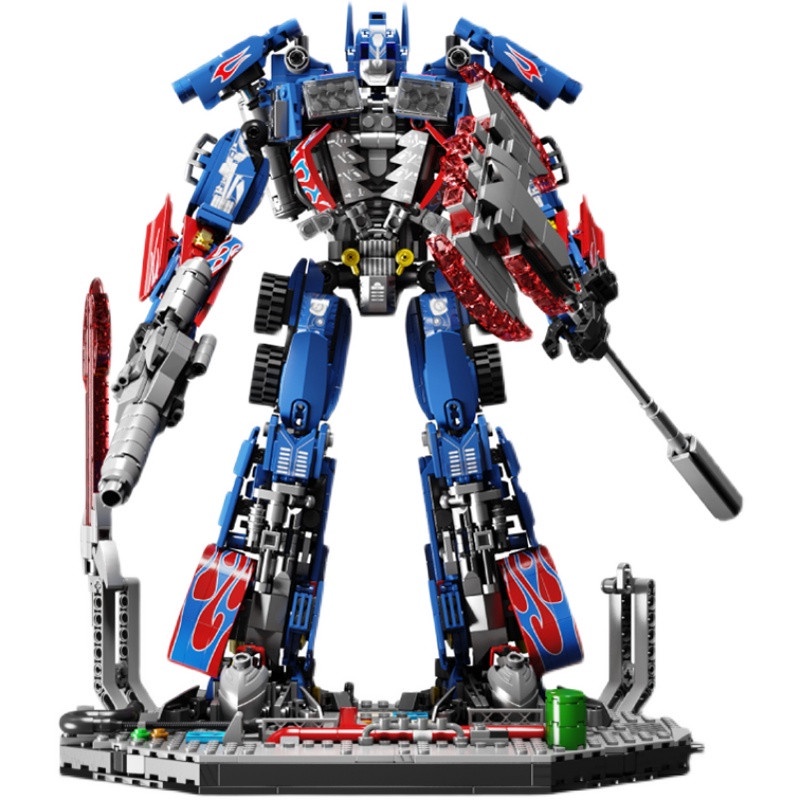 Lắp ráp mô hình Super Transformers 6006 người máy Optimus Mars