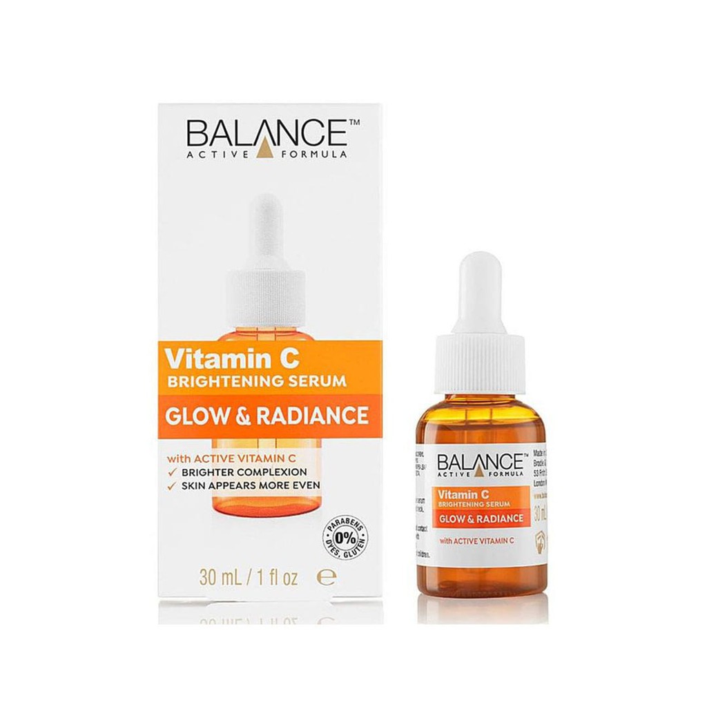 Tinh Chất Làm Sáng Da Vitamin C Balance Active Formula Active Formula 30ml - Anh Quốc Chính Hãng