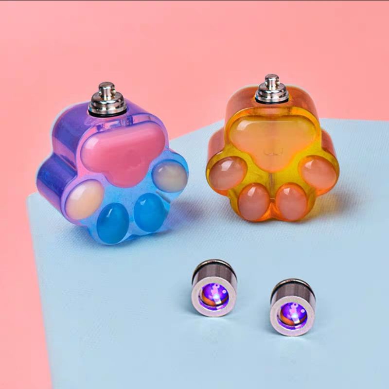 Khuôn bàn chân mèo 4 mẫu tiện dụng làm móc khóa đèn led/shaker/decor/hộp trong Thủ Công: Resin/ Jesmonite/ Nến....