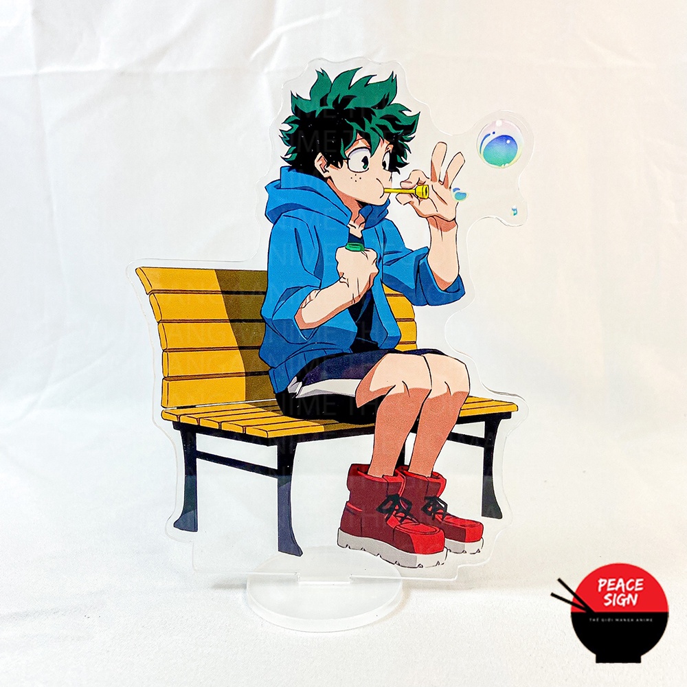Standee BOKU NO HERO ACADEMIA ver BONG BÓNG mô hình Học Viện Anh Hùng tượng acrylic anime mica chibi
