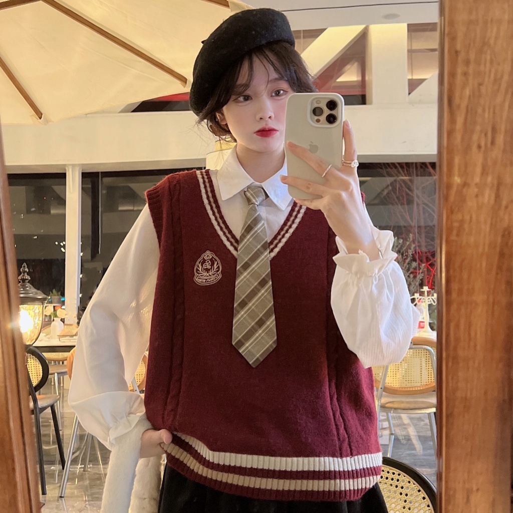 NRVP Áo KhoáC Cardigan Tay DàI Phong CáCh HàN QuốC