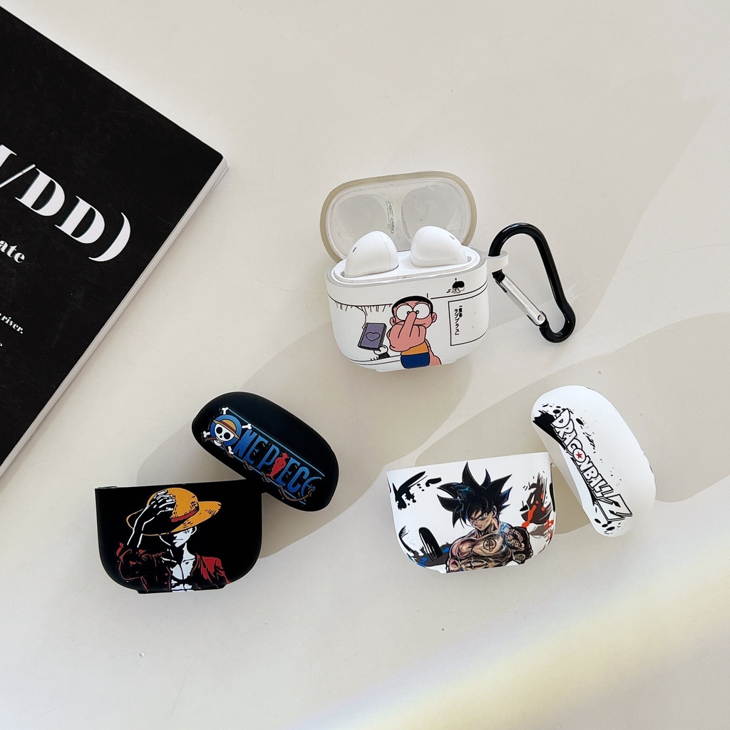 Vỏ Bọc Hộp Sạc Tai Nghe Không Dây Bluetooth Baseus Bowie E8 Bằng tpu Mềm Nhám Họa Tiết Hoạt Hình Đáng Yêu