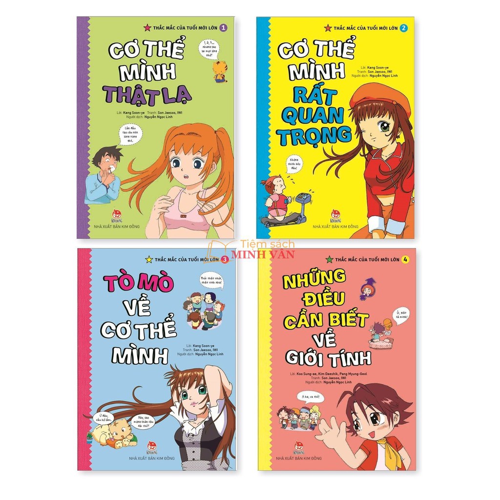 Sách - Thắc Mắc Của Tuổi Mới Lớn - (Lẻ tùy chọn) (Dành Cho Lứa Tuổi 9+) NXB Kim Đồng
