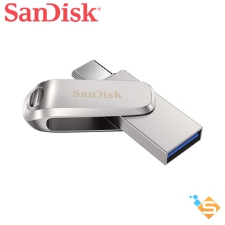 USB 3.2 OTG SANDISK Dual Drive Luxe TypeC 256GB 128GB 64GB 150MB/s SDDDC4 Vỏ kim loại Bảo Hành 2 Năm