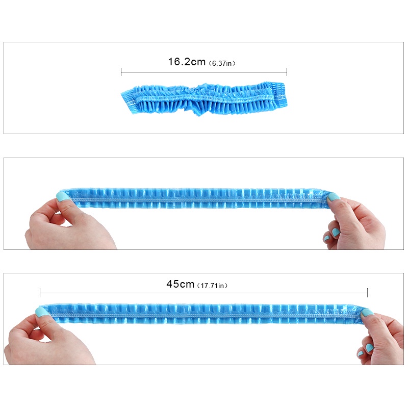 50 nhựa một lần với lông mi được trang điểm bằng lông SPA bước đệm