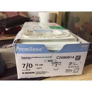 Chỉ thẩm mỹ 2 kim Optilene 7/0