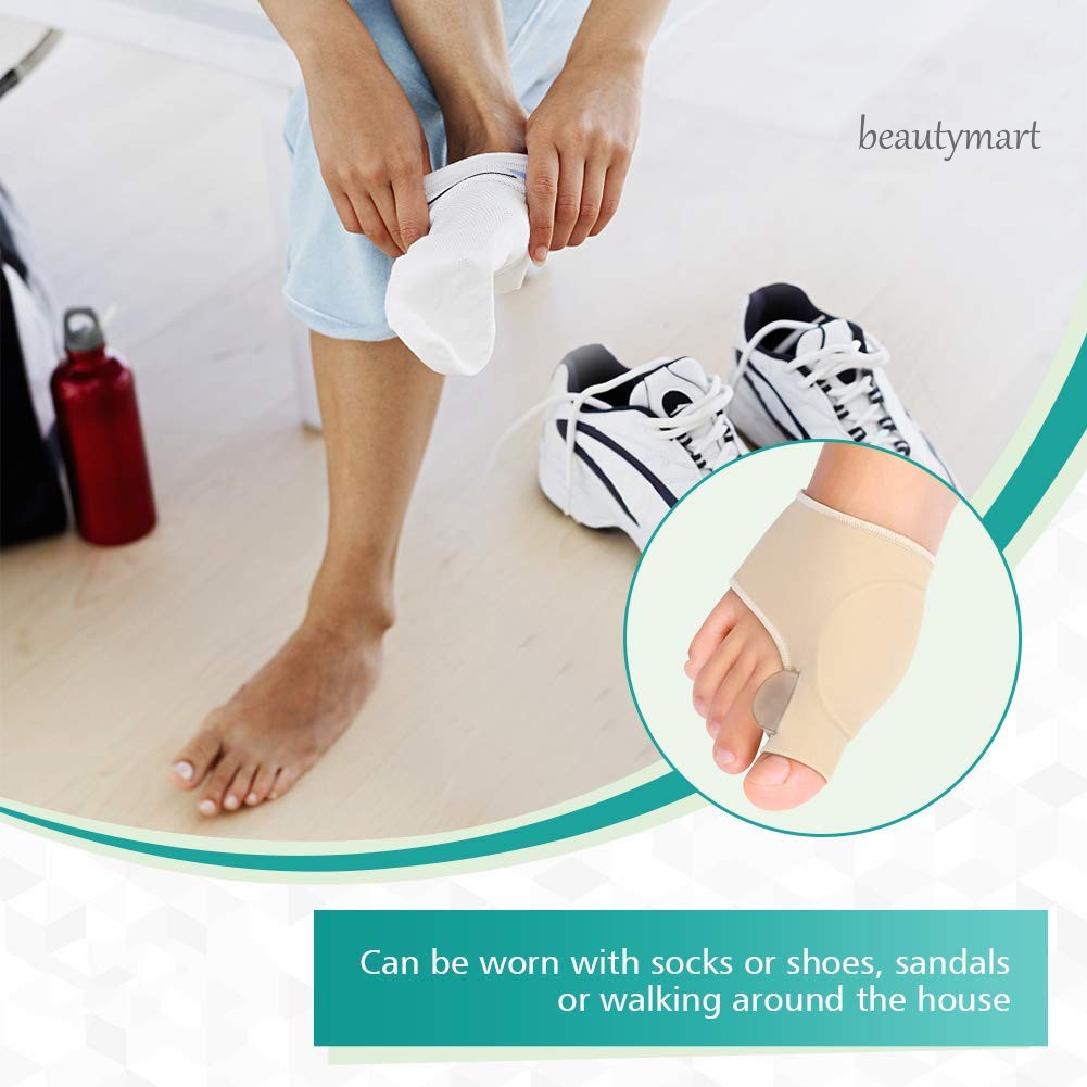 [Hàng mới về] Cặp đai tách ngón sửa thẳng bảo vệ ngón chân giảm đau do chứng vẹo ngón chân