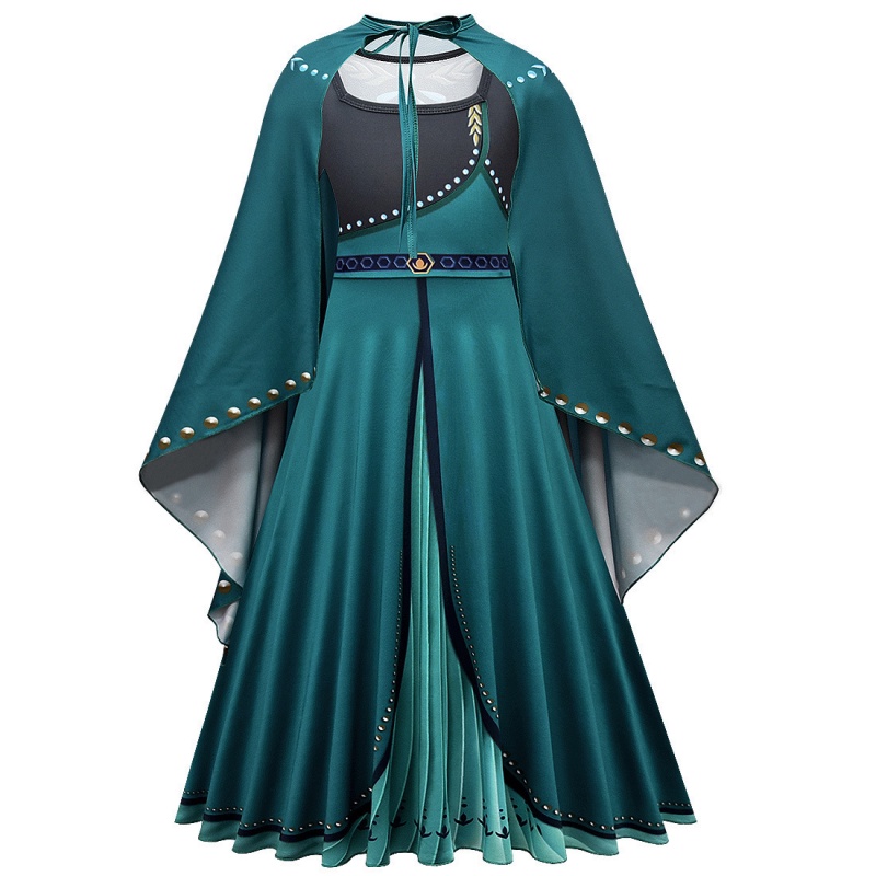 Đầm Hóa Trang Công Chúa Anna Elsa Cho Bé Gái