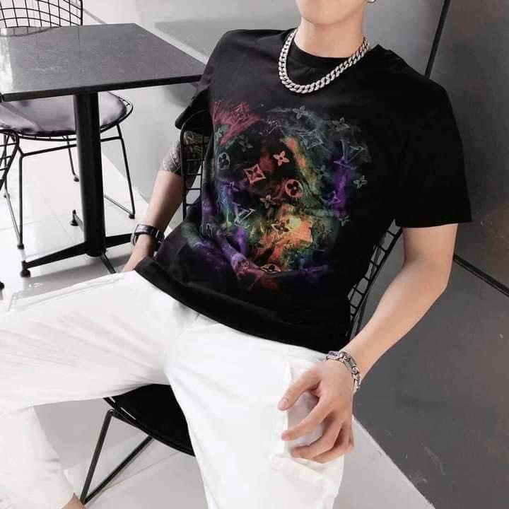 Áo phông V.L Form thụng chất cotton minn được săn đón trong năm 2022 - ZADOLA FASHION