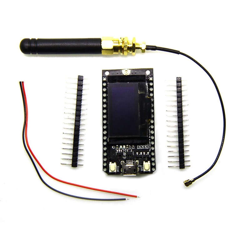 Bảng Mạch Phát Triển Bluetooth ESP-32 Lora32 Lora 868Mhz ESP32 Lora Oled 0.96 Inch Có Ăng Ten