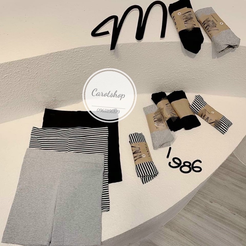 quần legging đùi cuộn - CarotShop