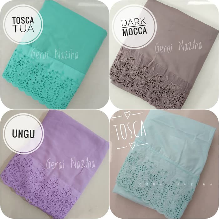 Dây Ruy Băng Cotton Trắng Thêu Họa Tiết Phong Cách Nhật Bản Cho Hantar R2S3