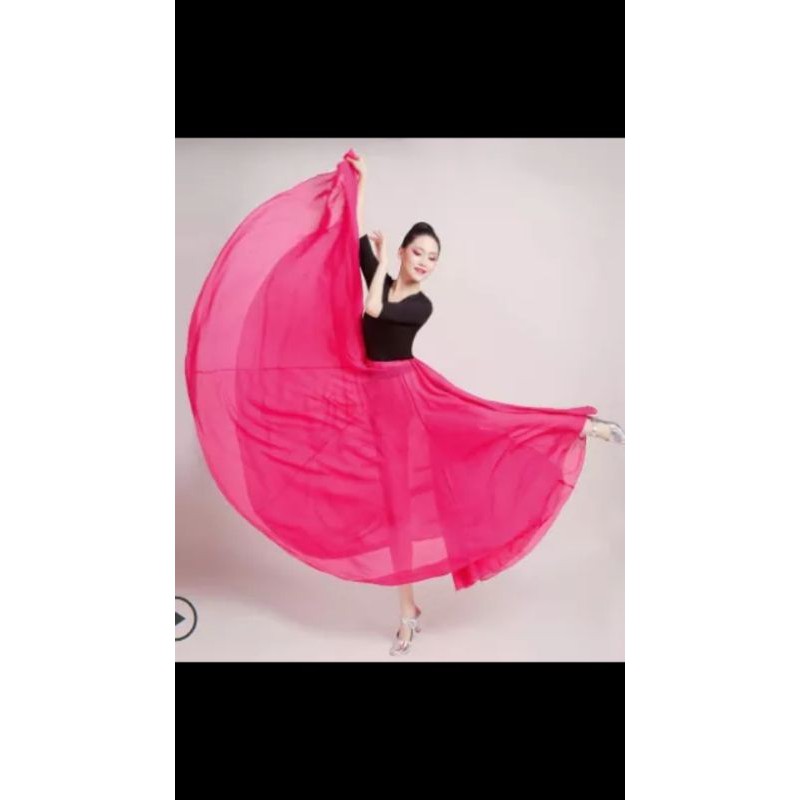 Váy 720 độ màu mới tặng quần váy