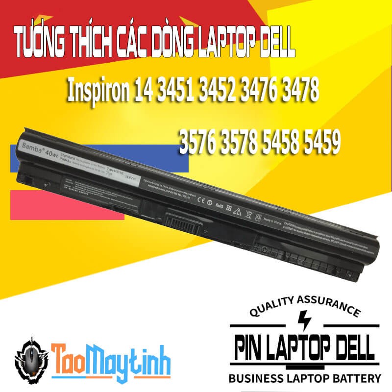 Pin Laptop Dell Inspiron 3476 3478 3576 3578 3451 3452 5458 5459