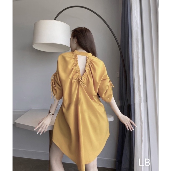 Váy Sơ mi rút dây