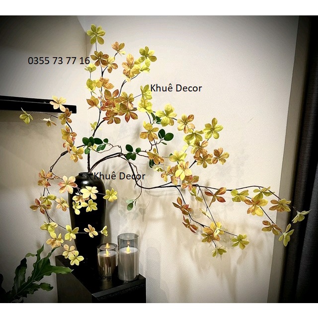 Cành Thạch Nam Giả - Lá Film Nhựa Cao Cấp - Hàng loại 1