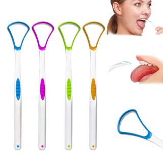 [Hàng mới về] Dụng cụ cạo lưỡi bằng nhựa chăm sóc và vệ sinh răng miệng dùng trong nhà