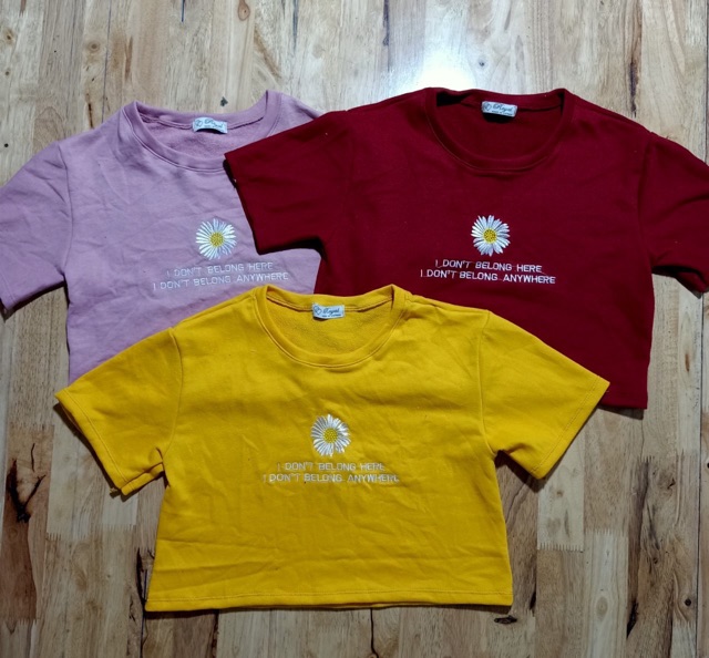 ÁO CROPTOP NỈ CUA FORM RỘNG | BigBuy360 - bigbuy360.vn