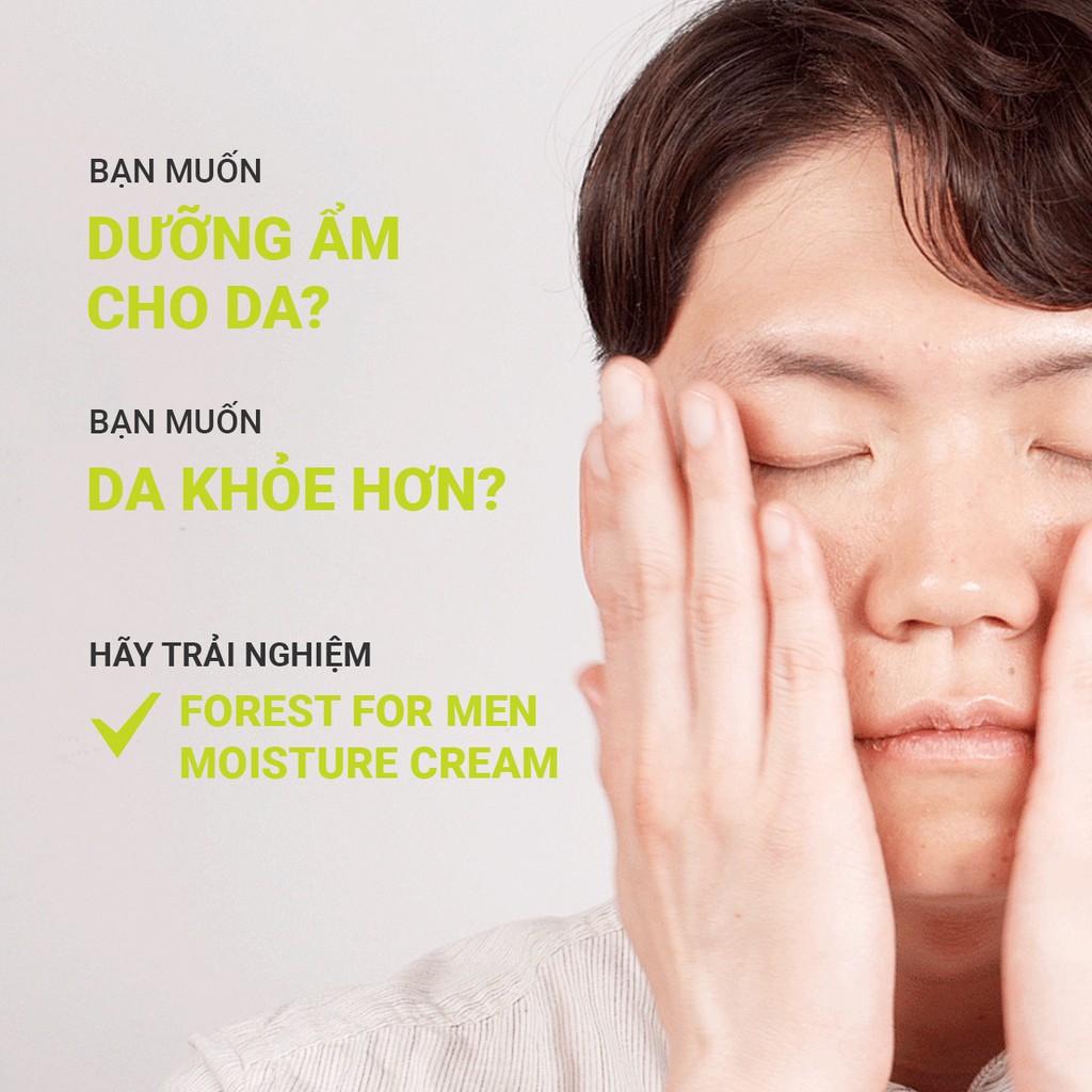 Kem dưỡng ẩm innisfree Forest for men Moisture Cream 80ml