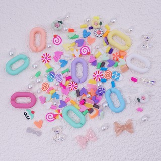 Set charm trang trí móng Hàn Quốc