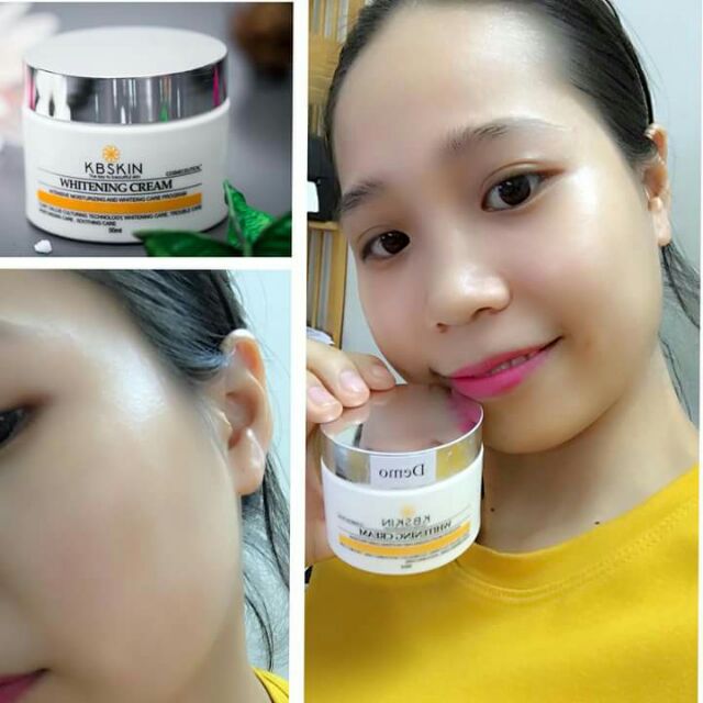 Kem dưỡng trắng da Whitening Cream Kbskin