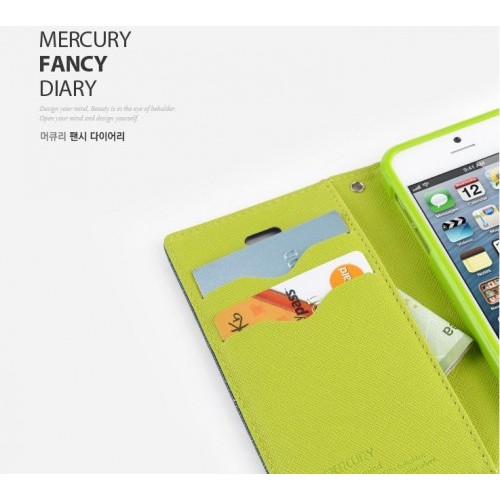 Mercury Fancy Diary Iphone 6 Plus - 5.5 Inch Sarong 100% Original - Quality