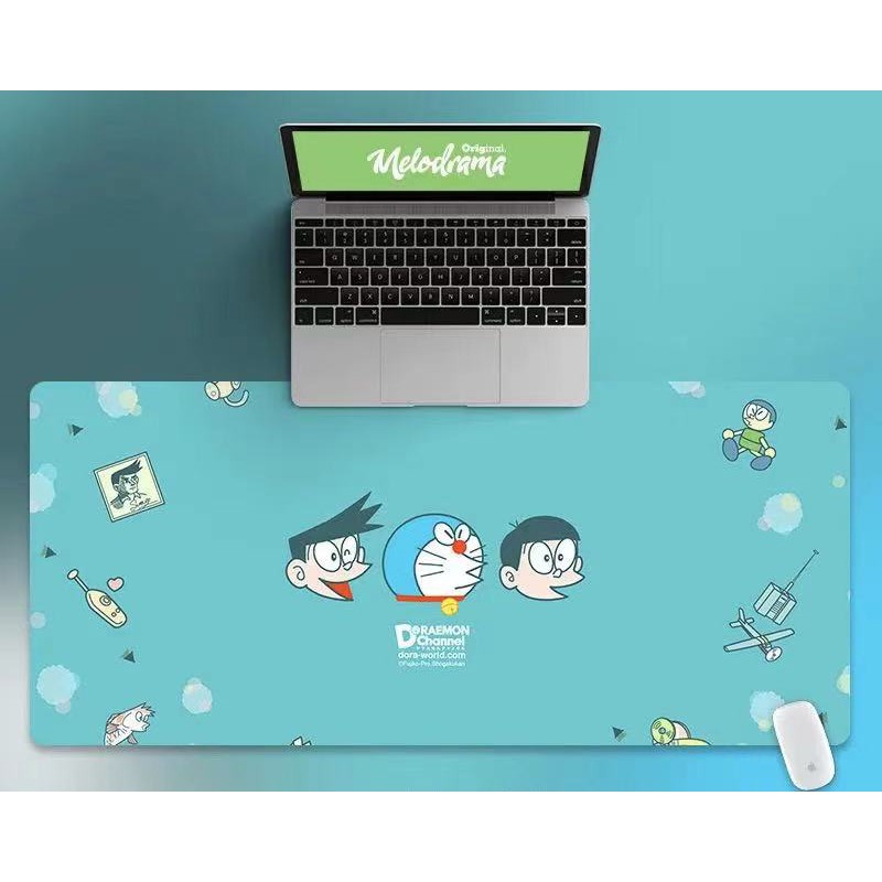 Tấm lót chuột cỡ lớn in hình Doraemon xinh xắn