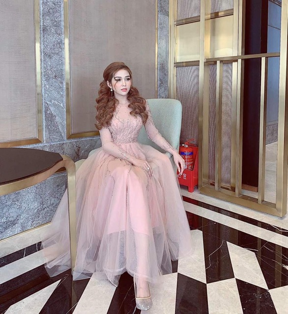 ẢNH VÀ VIDEO THẬT 10000%   Đầm xoè đính đá