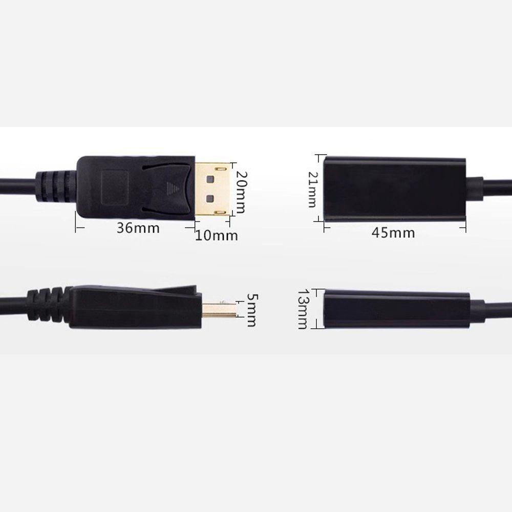 Cáp ChuyểN ĐổI HDMI TAYLOR1 DP Sang HDMI TV MáY TíNh BảNg / MáY TíNh BảNg / PC