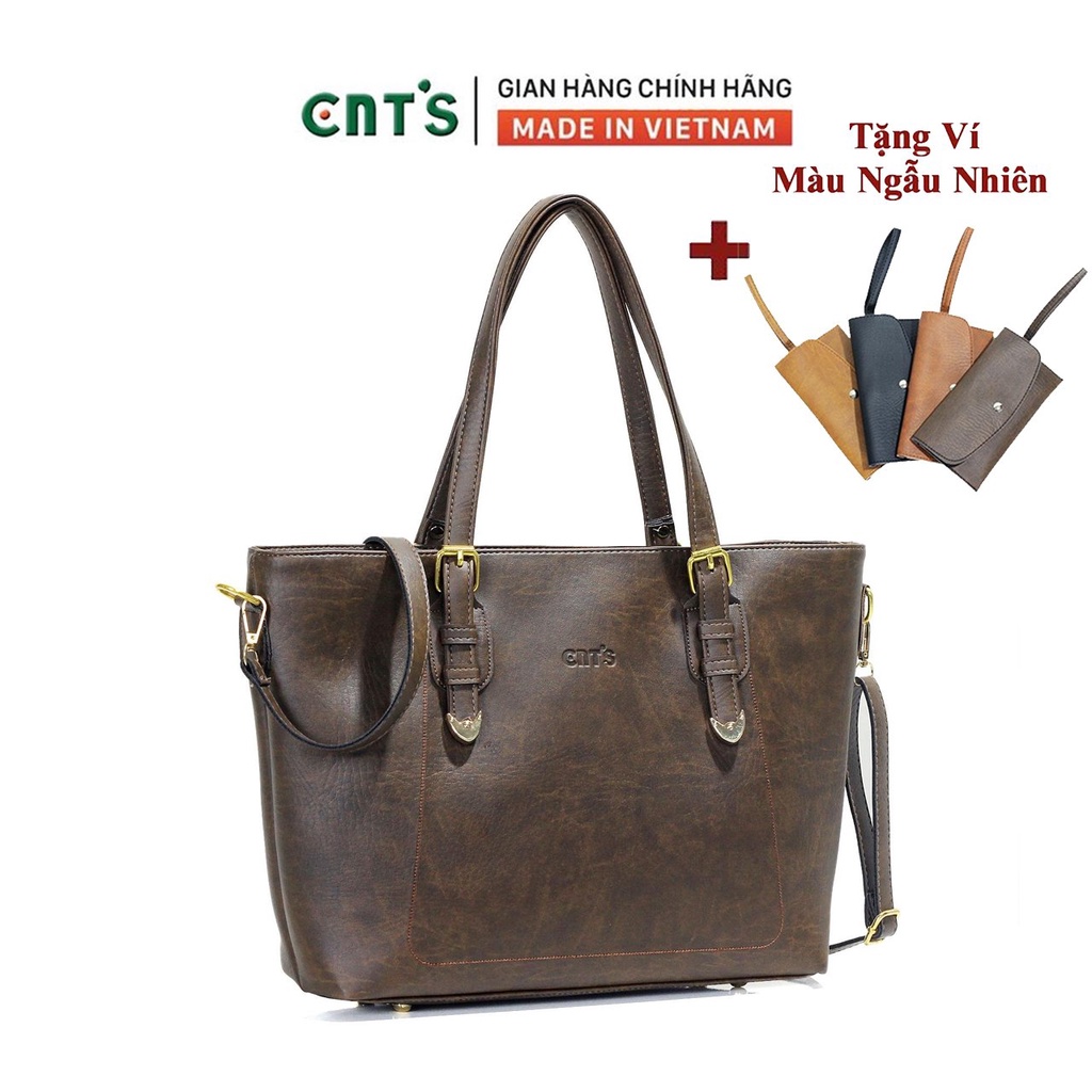 Túi xách nữ thời trang CNT TX39 cao cấp (Kèm ví)