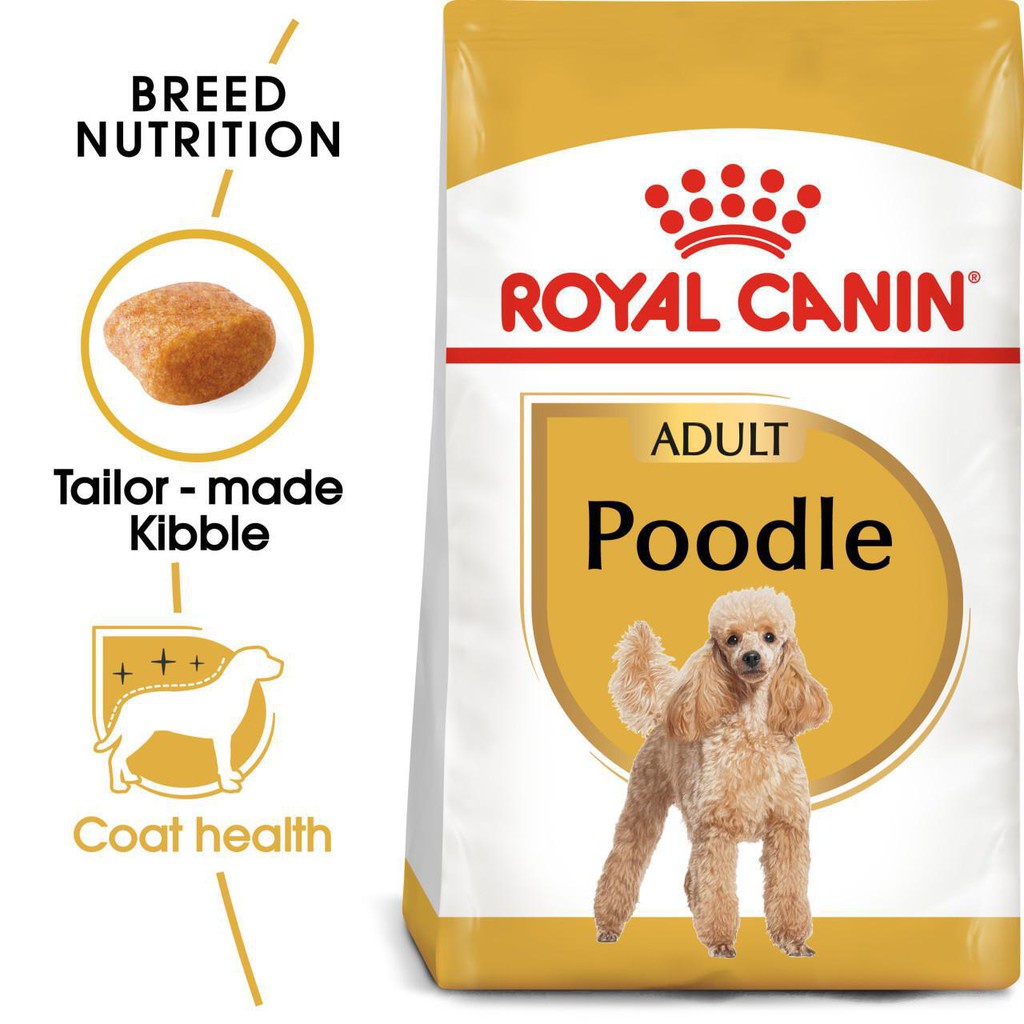 Thức ăn/ Hạt khô [Royal canin] dành riêng cho chó poodle trưởng thành, giúp hỗ trợ sức khỏe của hệ thống miễn dịch