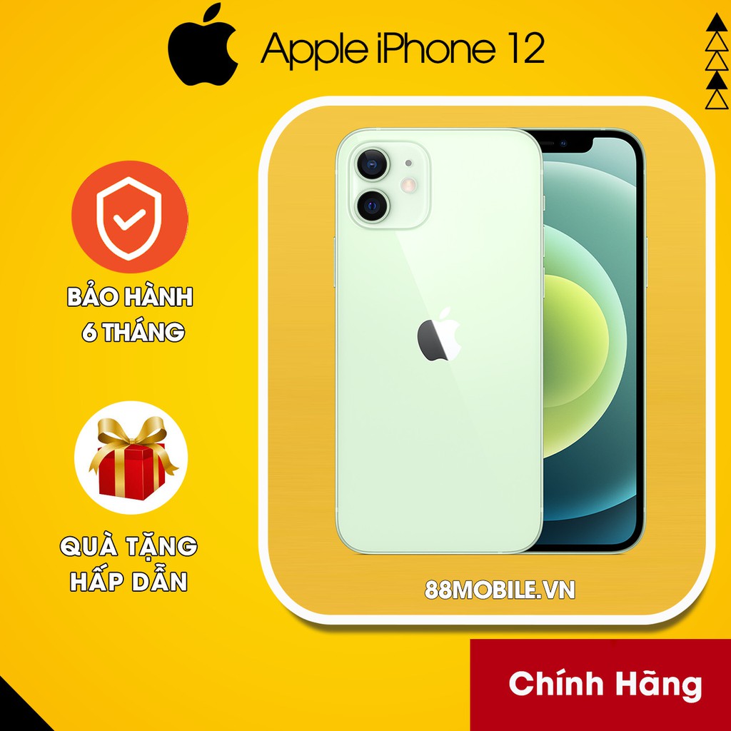 Điện Thoại iPhone 12 64G 128G Nguyên Seal Fullbox Chưa Active Bảo Hành 6 Tháng