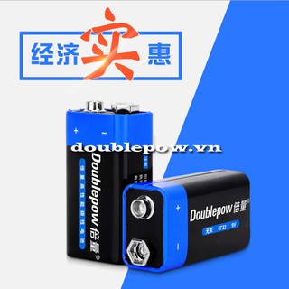 Pin khô 9V Doublepow hàng chính hãng dùng cho micro, đồng hồ đo