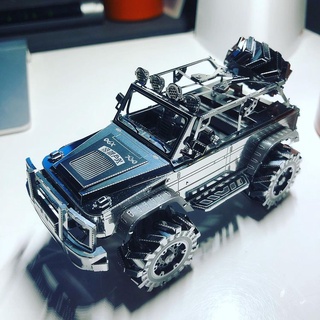 Mô Hình Kim Loại 3D Piececool Xe Vượt Địa Hình SUV (chưa ráp)