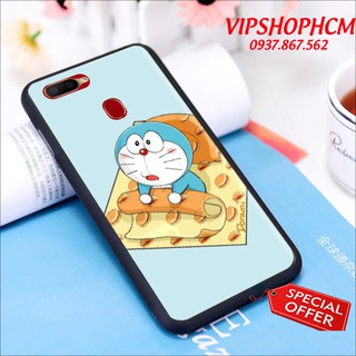 Ốp lưng Oppo Reno/ Reno Z/ Reno 2/ Reno 2F/ Reno 2Z Hình Doremon Làm Duyên - viền TPU dẻo