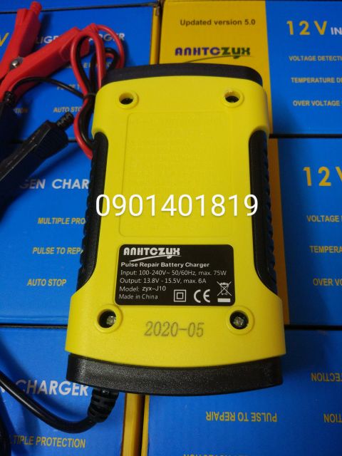 Máy Sạc Ắc Quy-12V(Sunfat 4Ah-100Ah hàng loại 1)