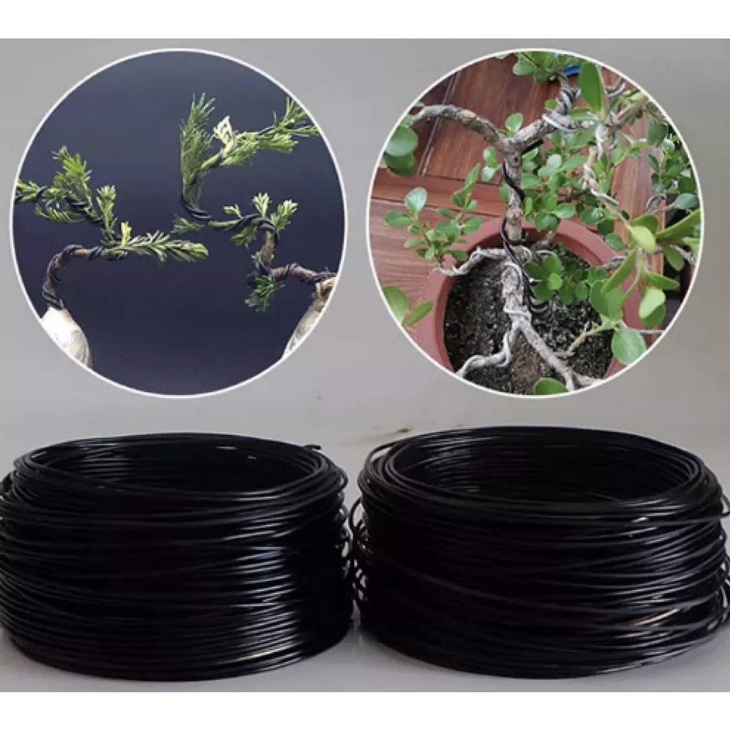 Dây Nhôm Đen Uốn Cây Cảnh, Cây Bonsai  , Dây Mềm, Dẻo Dễ Dàng Uốn Nắn, Chất Lượng Cao