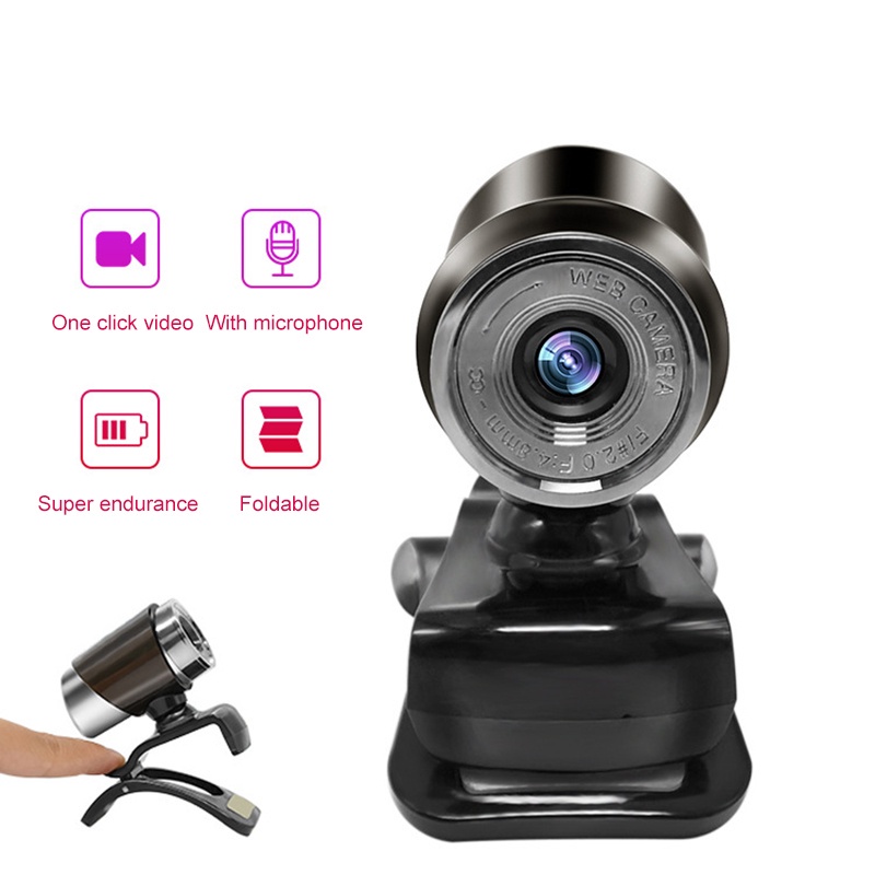 Webcam Usb Không Cần Trình Điều Khiển Âm Thanh Có Micro Cho Máy Tính