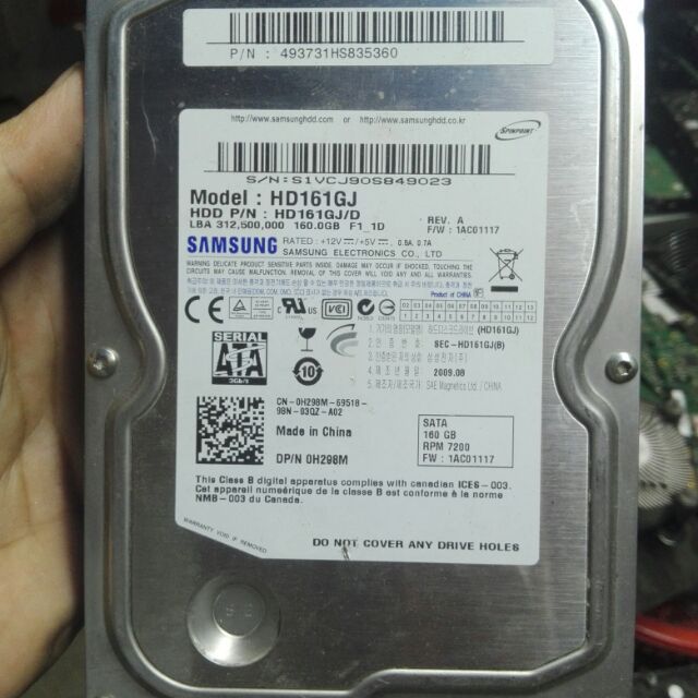 Ổ Cứng 160G Samsung Sức khỏe GOOD dùng cho PC