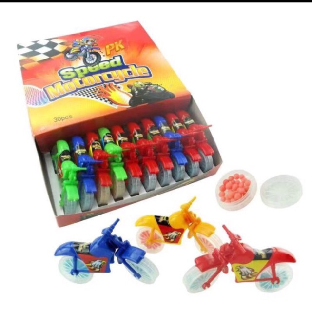 Kẹo xê hình moto (30 chiếc)